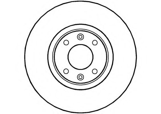 Тормозной диск NATIONAL NBD1402
