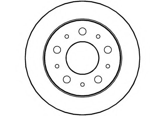 Тормозной диск NATIONAL NBD1442