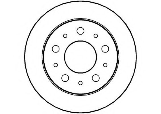Тормозной диск NATIONAL NBD1443
