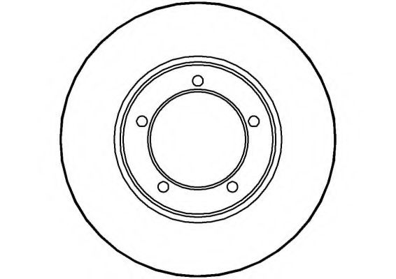 Тормозной диск NATIONAL NBD282