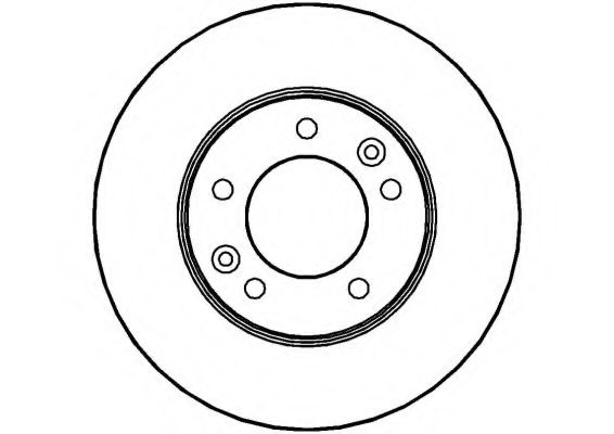 Тормозной диск NATIONAL NBD357