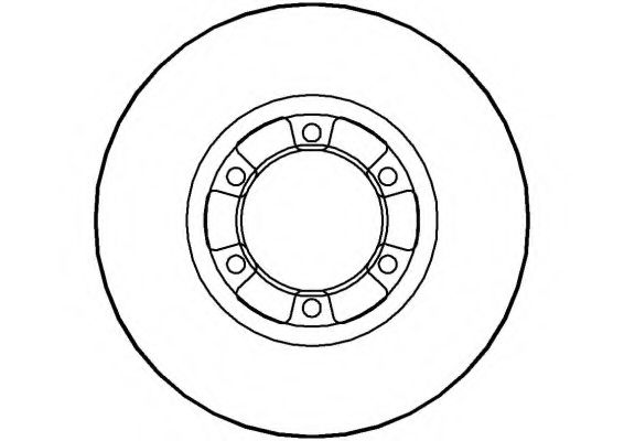 Тормозной диск NATIONAL NBD363
