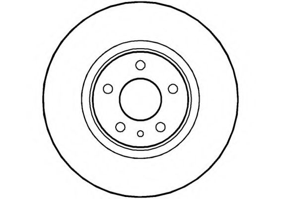 Тормозной диск NATIONAL NBD411
