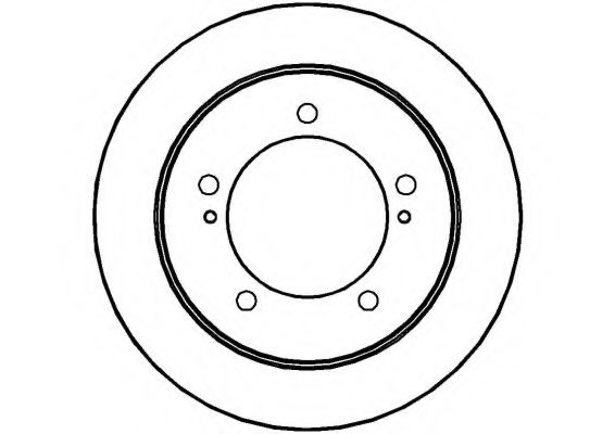 Тормозной диск NATIONAL NBD693
