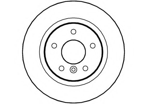 Тормозной диск NATIONAL NBD810