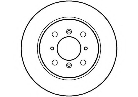 Тормозной диск NATIONAL NBD825