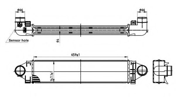 Интеркулер NRF 30304