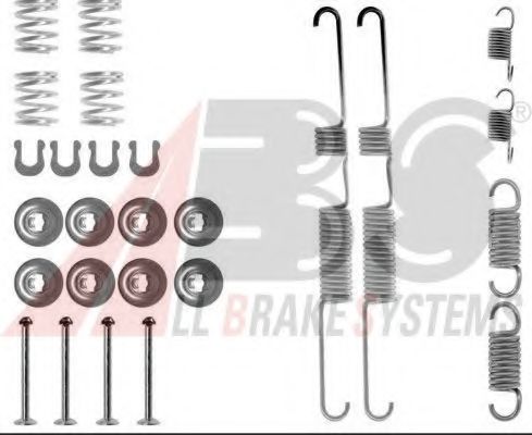 Комплектующие, тормозная колодка A.B.S. 0643Q