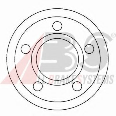 Тормозной диск A.B.S. 15892