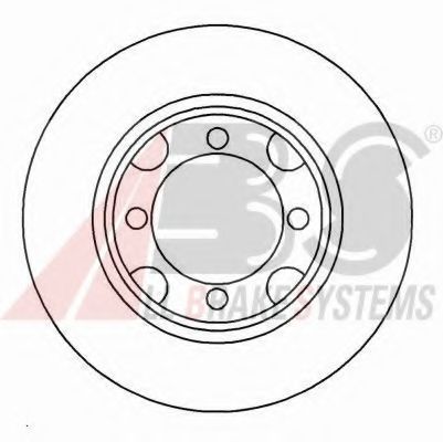 Тормозной диск A.B.S. 15947