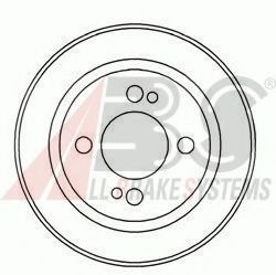 Тормозной барабан A.B.S. 2346-S
