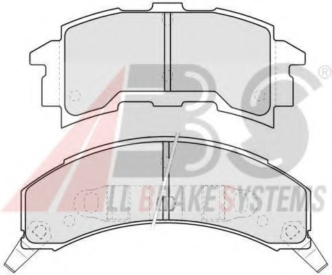 Комплект тормозных колодок, дисковый тормоз SPIDAN 32084