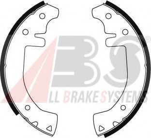 Комплект тормозных колодок BREMS.-U.KUPPL.TEILE 55100