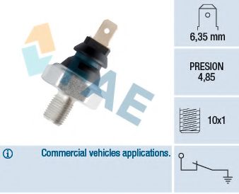 Датчик давления масла FAE 16020