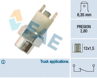 Датчик давления масла FAE 18060