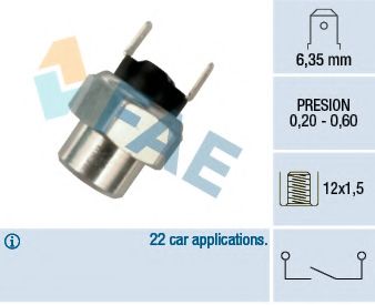 Выключатель фонаря сигнала торможения FAE 27030