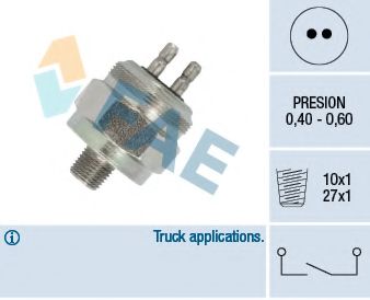 Выключатель фонаря сигнала торможения FAE 28070