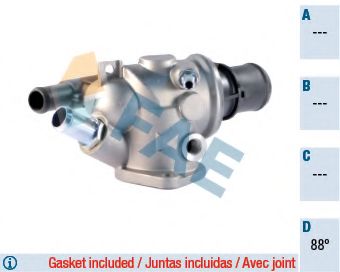 Термостат, охлаждающая жидкость FAE 5337888