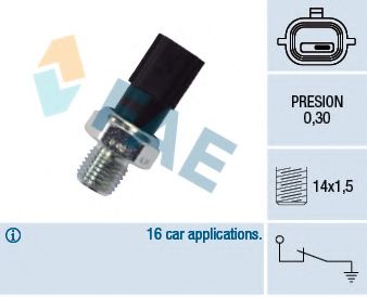 Датчик давления масла FAE 12703