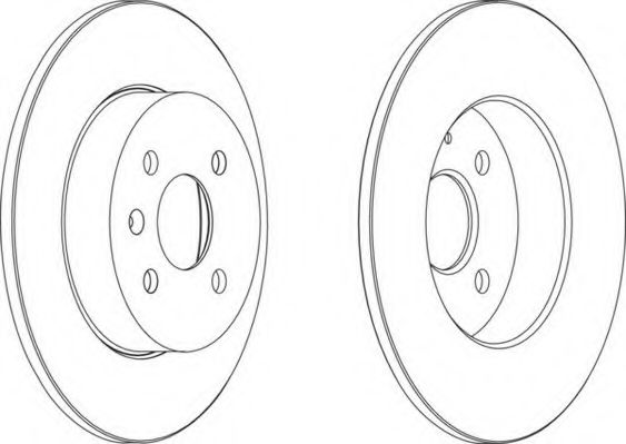 Тормозной диск NECTO WN1319