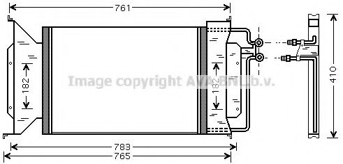 Конденсатор, кондиционер AVA QUALITY COOLING CT5028