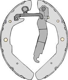 Комплект тормозных колодок MGA M645