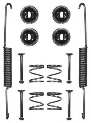 Комплект тормозов, барабанный тормозной механизм DELPHI 681