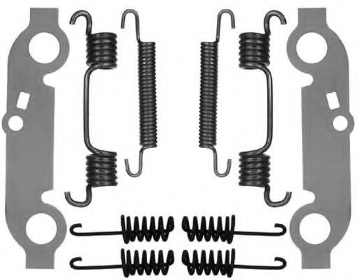Пружина, тормозная колодка MGA R80