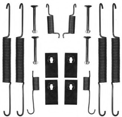 Пружина, тормозная колодка MGA R88