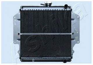Радиатор, охлаждение двигателя ASHIKA RDA142002