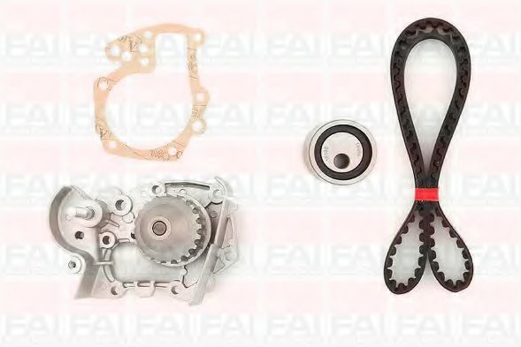 Водяной насос + комплект зубчатого ремня FAI AutoParts TBK07-2660