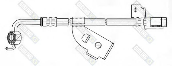 Тормозной шланг PAGID 70516