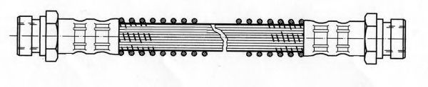 Тормозной шланг KAWE 511900