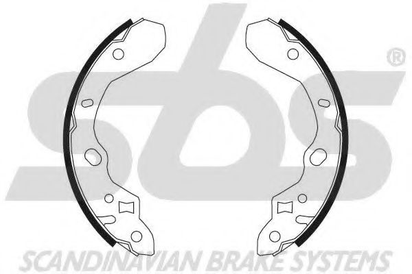Комплект тормозных колодок sbs 18492732611