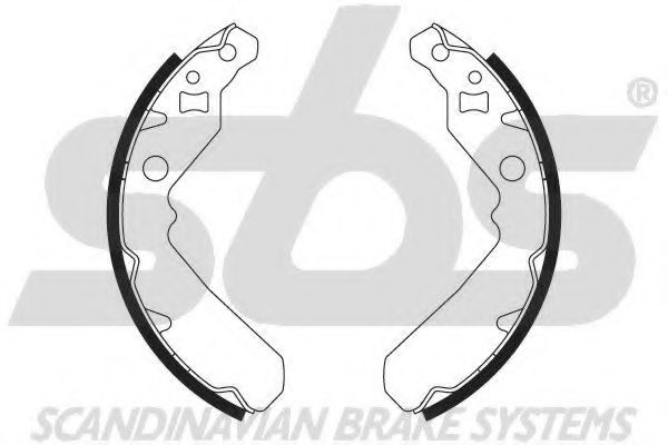 Комплект тормозных колодок sbs 18492751747