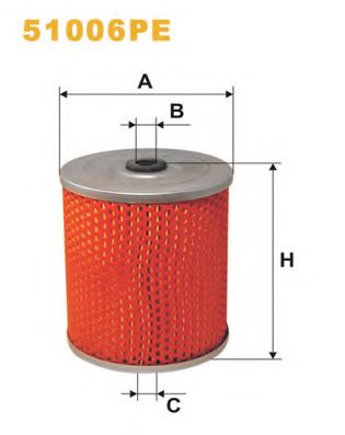 Масляный фильтр WIX FILTERS 51006PE