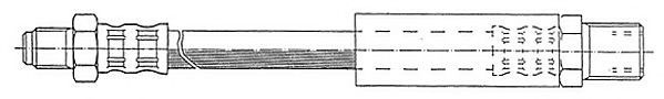 Тормозной шланг CEF 510100