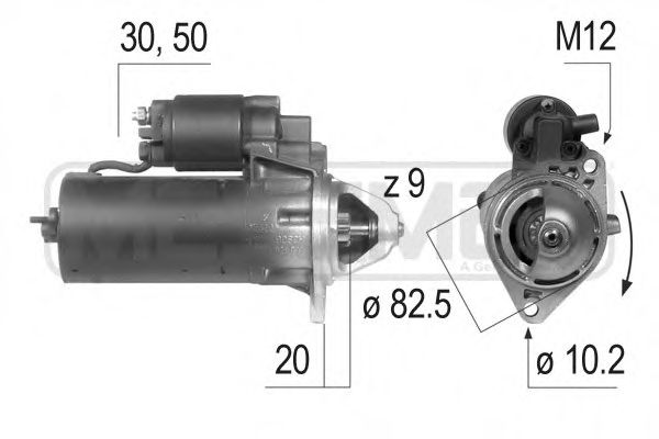 Стартер MESSMER 220052