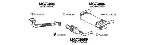 Система выпуска ОГ VENEPORTE 730008