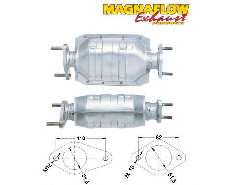 Катализатор MAGNAFLOW 84817