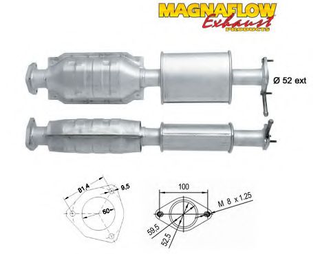 Катализатор MAGNAFLOW 84314