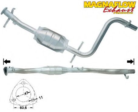 Катализатор MAGNAFLOW 80008