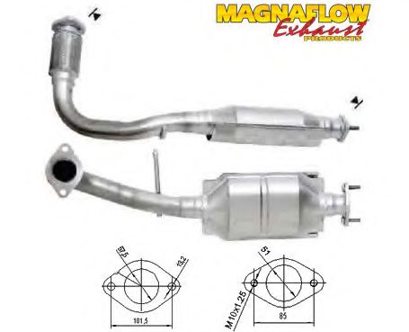 Катализатор MAGNAFLOW 73401D