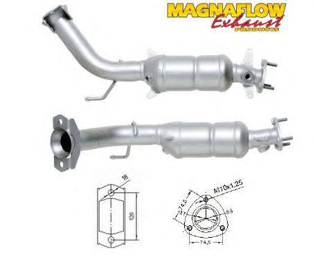 Катализатор MAGNAFLOW 73005