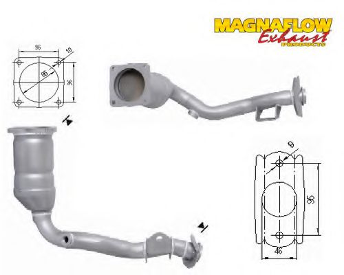 Катализатор MAGNAFLOW 60907