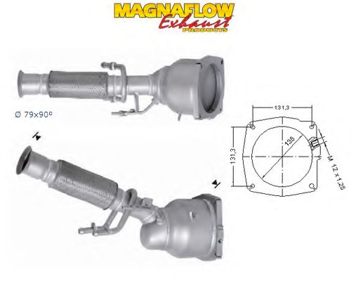 Катализатор MAGNAFLOW 76055D