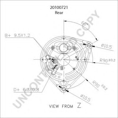 Генератор PRESTOLITE ELECTRIC 860139