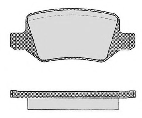 Комплект тормозных колодок, дисковый тормоз RAICAM RA.0802.0