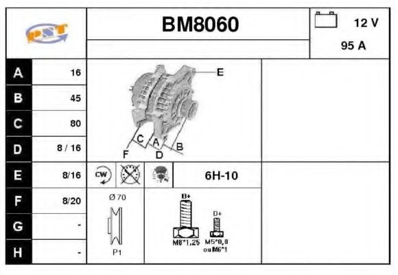 Генератор SNRA BM8060