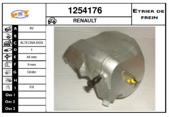 Тормозной суппорт BUDWEG CALIPER 34147